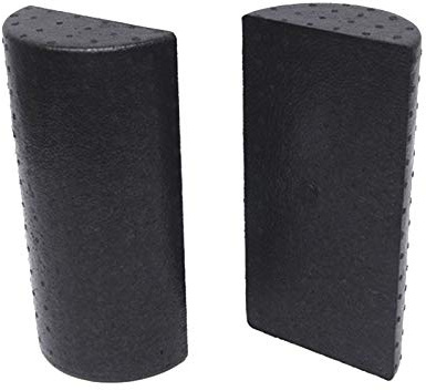 Duendhd 1 Paar 30 cm halbrunde Schaumstoff-Blöcke für Yoga, Sport, Balance-Pad, Yoga-Blöcke