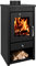 7 kW Holzofen Bruno Dajan - Effektiver Kaminofen mit Holzfach & Aschekasten