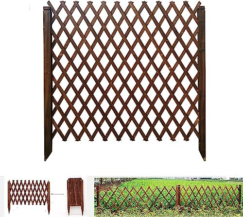 NAKEAH Panneaux de palissade, clôture en Maille télescopique for cloison de Jardin en Treillis d'ascension de Plantes décorative (Taille : 200x90cm)