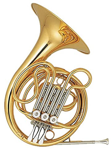Horns Populäre Grade Gold Lack Junior 3 Schlüssel Single Französisch Horn Wind Instrument