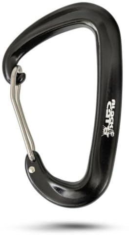 Black Cat Carabiner - Karabiner zum Wallerangeln, Angelzubehör zum Welsangeln, Wallerzubehör