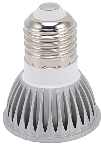 Reptil Wärmelampe, UVA UVB Reptil Licht Glühbirne E27 Wärme Lampen Voll Spektrum Glühbirne Solarbad Wärmelampe Reptil Amphibien Eidechse Schlauch (Silber 5,0)