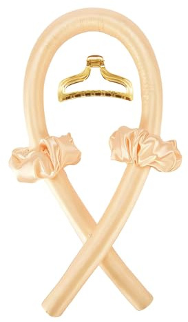 JCUGSBS Rizador Pelo Sin Calor, Varilla Para Rizar Sin Calo, Heatless Hair Curlers, Las Señoras Duermen Suave Rizador, Diadema Con Rulos Pelo, Adecuado Para Mujeres con Cabello Medio y Largo