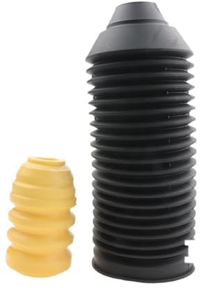 QXWRLD Vorne Staub Abdeckung Luft Stoßdämpfer Faltenbalg Staub Boot Set, for Golf III IV, for Polo, for Passat Corrado 357413175A Stoßdämpfer-Puffer-Gummimanschette