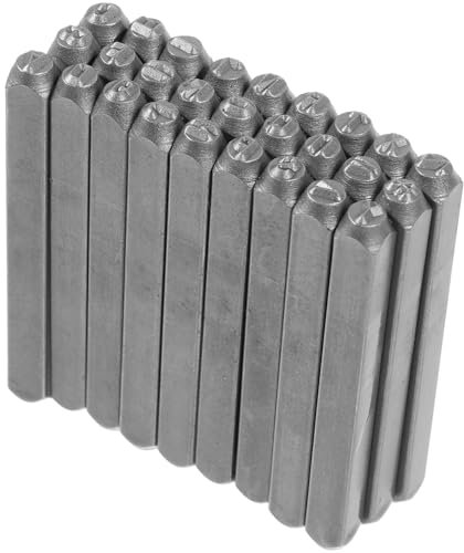 VILLCASE Leder Handwerk Stempel Set Lederbearbeitung Werkzeug Set Metall Buchstaben Punch Set Symbol Stempel Zubehör