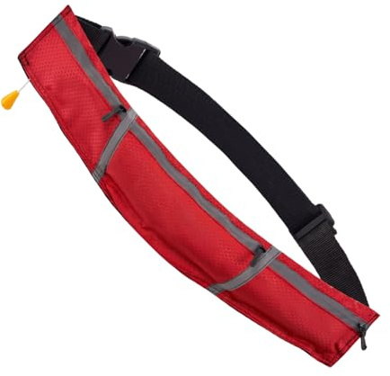 Schwimmgürtel Für Wassergymnastik Damen | 150N Tragkraft Schwimmgürtel,Erwachsene Aufblasbare Schwimmweste Mit Automatischer Aufblasfunktion Und Reflexstreifen Für Tiefwasserübungen, Kajak, Rafting Un