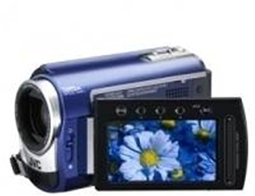 JVC GZ-MG330A Slim HDD/microSD Hybrid Camcorder With Konica Minolta Lens (35x Optical Zoom)