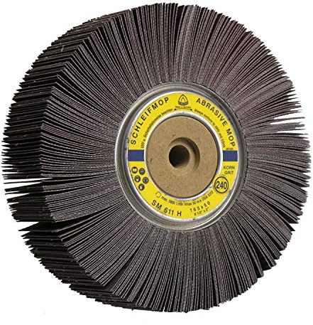 Klingspor 10018 Ruedas Abrasivas de Láminas, SM 611 H, 165 mm x 50 mm x 13 mm, 80 Grano