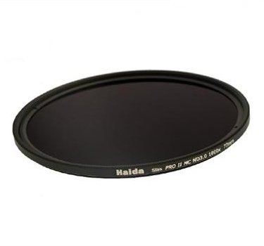 HAIDA Slim Graufilter PRO II MC (mehrschichtvergütet) ND1000x 67mm. Schlanke Fassung + Cap mit Innengriff