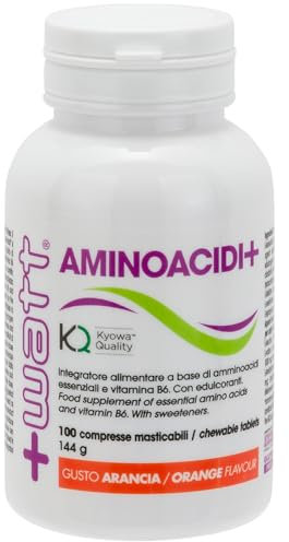 Aminoacidi+ Integratore Alimentare a Base di Amminoacidi Essenziali con aggiunta di vitamina B6-100 compresse