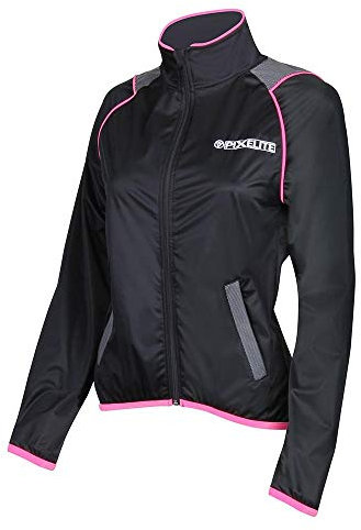 Proviz Damen-Laufweste, Pixelite, reflektierend, Größe 38, Schwarz Medium Schwarz