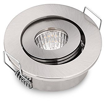 3W Small Led Downlights Recessed Mini Adjustable Cob Cabinet Spot Lights Hole Size 40-45mm