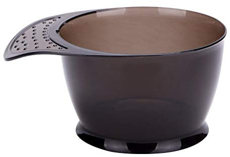 Tubayia Friseur Färbeschale Mischschalen Salon Haarfärbemittel Schüssel für Friseursalon (Grau)