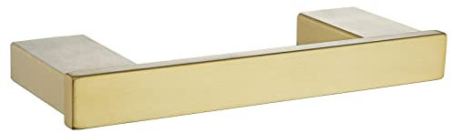 RANDOM 22,9 cm gebürstetes Gold Handtuchstange Messing Handtuchhalter Badezimmer Handtuchhalter Küchenlappen Handtuchstange Badezimmer Küche Wandhalterung Handtuchständer 96009-2-9BG2