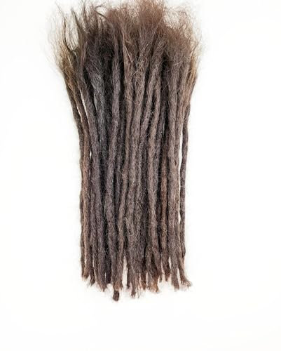 20 Dreadlocks handmade, 6,8,10,12,14,16,18,20,24 inches, 8/ 10mm (25cm (10inches))