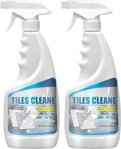 Tile Grout Cleaning Sprayer Tile Marble Cleaning Liquid Multipurpose Bathroom Descaling Cleaner Powerful Grout Cleaner for Tile Floors