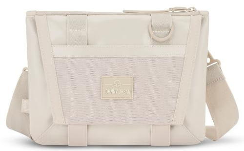 Johnny Urban Brusttasche Herren & Damen - Avery - 2-in-1 Umhängetasche und Front Pack - Flache Sacoche Bag für Stadt, Fahrrad, Reise, Festival - Wasserabweisend