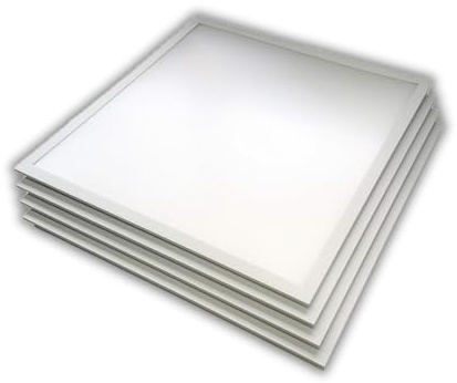 ENOVALITE 4er Pack LED Panel 62x62cm, ohne Aufbaurahmen, 36W 3600lm | 4000K Neutralweiß, Deckenleuchte, inkl. Trafo, Rasterleuchten, Einlegeleuchte, Büroleuchten, Rasterdecke
