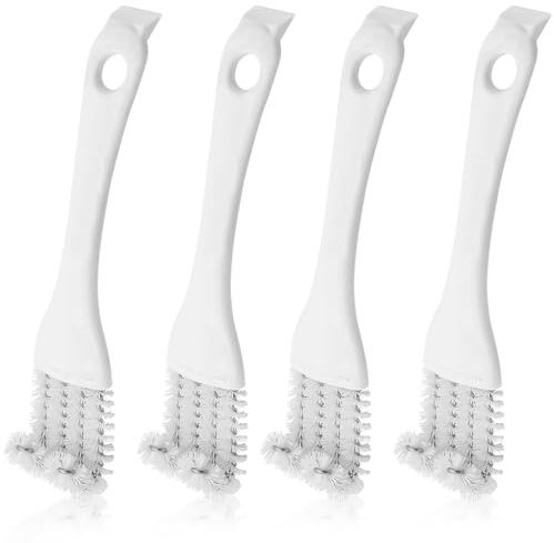 CYUXING 4 Pezzi di Paletta per la Pulizia delle Gabbie per Uccelli con Manico Lungo, Accessori per Gabbie per Uccelli, per Una Migliore Pulizia degli Escrementi degli Uccelli dalle Gabbie per Animali