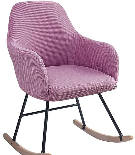 Universal Stretch Schonbezüge für hohe Rückenlehne Schaukelstühle mit Armlehnen - 2er Set, elastischer Schonbezug für Wohnzimmer, Esszimmer & Schlafzimmer, stilvoll