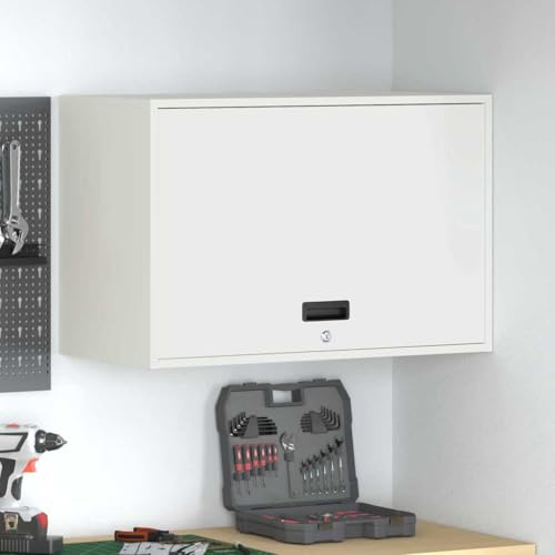 Genérico Armario de Pared para el Garaje 80 x 40 x 53 cm,Mobiliario,Armarios y Almacenamiento,Taquillas y armarios de Almacenamiento,883265