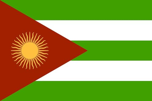 magFlags Bandera Large Andalucía Oriental | A vectorized version of Flag of Andalucía Oriental | bandera horizontal | 1.35m² | 90x150cm