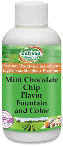 Mint Chocolate Chip Flavor Fountain and Color (4 oz, ZIN: 528121) - 3 Pack