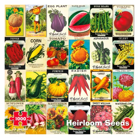 Re-marks - Heirloom Seeds 1,000-Piece Jigsaw Puzzle