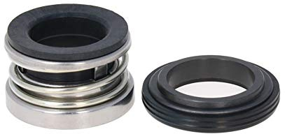 Othmro 1 sello de eje mecánico de aleación de plástico de 22 mm de diámetro interno de repuesto 104-22 sello de eje para bomba de agua de eje de sellado mecánico para piscinas, bombas de spa