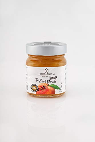 To Filema Tis Lelas Mermelada de Melocotón Casera sin Azúcar Añadido, Paquete de 2 x 240 g (Total: 480g)