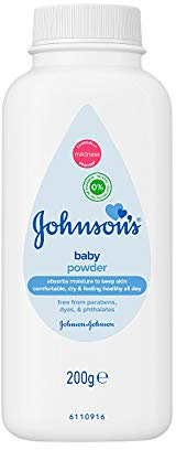 Johnson's Poudre pour bébé - Classic - Lot de 6 (6 x 200 g)