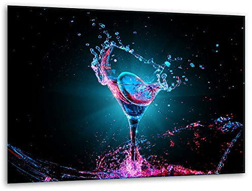 TMK ArtDeko Glasschneidebrett für die Küche 40x30cm – Robust, Hygienisch & Rutschfest – Schneidebrett Glas aus gehärtetem Material – Zusätzliche Arbeitsfläche – Vielseitige Nutzung