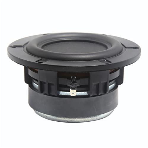 1Pc Altoparlante Full Range 4 Pollici 60W 8Ohm Altoparlante Woofer Profondo Treble Mid Range Altoparlante per Basso Auto Subwoofer Home Theater (Size : 1 Piece)