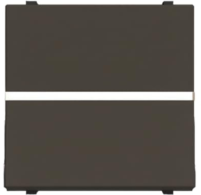 CABLEPELADO Cruzamiento Ancho Niessen Zenit | 16A / 250V | N2202BL | 44x44mm | Ancho | Antracita | Compatible con la serie Niessen Zenit.