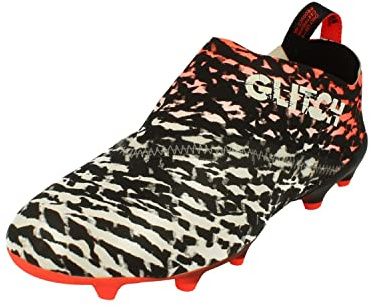 adidas Herren Glitch Outerskin FG Herren Football Boots Soccer Cleats (UK 7.5 US 8 EU 41 1/3, Owhite/SOLSRED/CBLACK F99841)