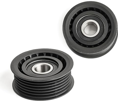 LST 2x Spannrolle Umlenkrolle Keilrippenriemen kompatibel mit Audi A4 A5 A6 A7 A8 Q5 VW Phaeton Touareg