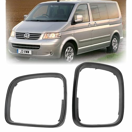 Spiegelrahmen Außenspiegel Abdeckung Rahmen Trim Rechte+Links Für VW T5 2003-2010