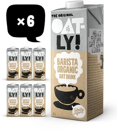 OATLY Organic Barista Oat Drink Long Life 6x1Litre