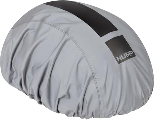 Hump Ultra, wasserdichter Helmüberzug, Helm, Hutabdeckung, Hi-Viz, Silber reflektierend, Einheitsgröße