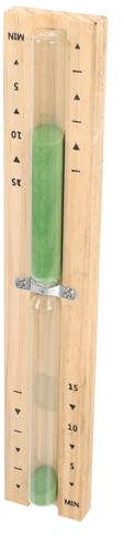 PHENOFICE Sauna Timer Sanduhr Aus Holz Minuten Sanduhr Für Sauna Dampfbad Dekorative Zeitmessung Mit Klarer Kalibrierung Als Für Freunde