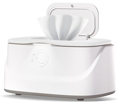 Baby-Feuchttücher-Wärmer,CEIEVER Tragbarer Windel Wipe Warmer Wipes Heizbox mit 3-stufiger Temperatureinstellung Baby Wipe Baby Ｗipes Heizbox Warmer für Home Office Outdoor Use