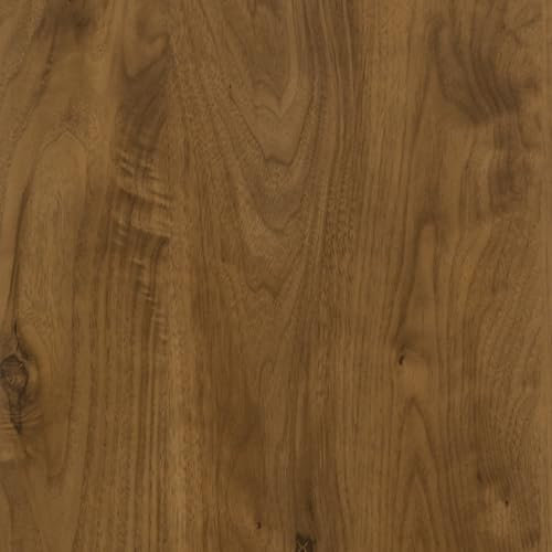Abyssaly Papel pintado autoadhesivo de vinilo con efecto de madera para muebles, rollo de plástico adhesivo con efecto de madera de roble oscuro, papel tapiz marrón para escritorio, encimera de cocina