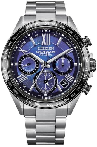 Citizen Men's Chronograph Eco-Drive Watch Attesa Satellite Wave