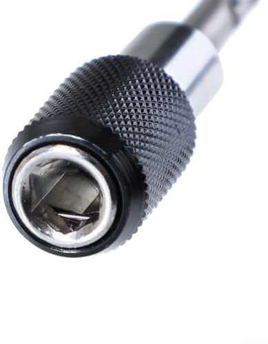 Self Locking Adapter Rod for Electric Screwdrivers, Made of Chrome Vanadium Steel, Stable with Strong Magnet Design (G801-5H)