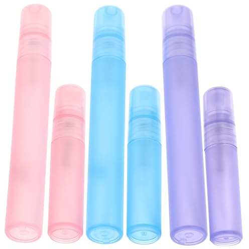 Veemoon 6pcs Small Travel Spray Bottle Portable Bottle for Hair Water Spray Empty Reusable