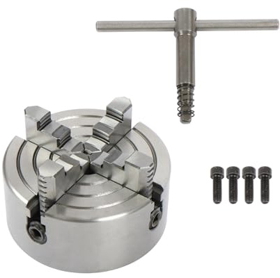 K72-125 4-Backen-unabhängiges Drehfutter – 125 mm für CNC-Fräse, Drehen, Fräsmaschine, Mini-Drehmaschinen-Zubehör