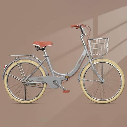 20 22 24 26 Damen-Faltrad - Damenfahrrad Mit 6-Gang-Schaltung, Rahmen Aus Kohlenstoffstahl, Klapprad Für Den Stadtverkehr, Klapprad C,20 inch