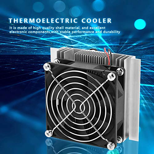 RiToEasysports Hochwertiger Thermoelektrischer 12-V-Halbleiter-Kühlkühler für -Kühlsätze – Ideal für Kleine Kühlschränke und Mini-Klimaanlagen – Geeignet für Lerntheorie und Halbl
