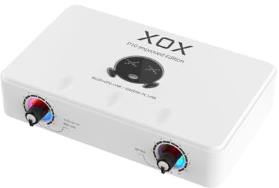 XOX P10 USB Audio Interface for live Streaming, singing,Recording and Podcasting Studio Quality Recording with driver panel