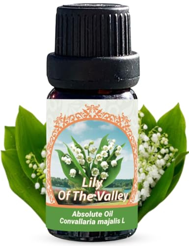 Lily of The Valley Absolute Oil (Convallaria majalis) | 100% Pure Therapeutic Grade (Undiluted Natural) | 0.33 fl oz/ 10 ml